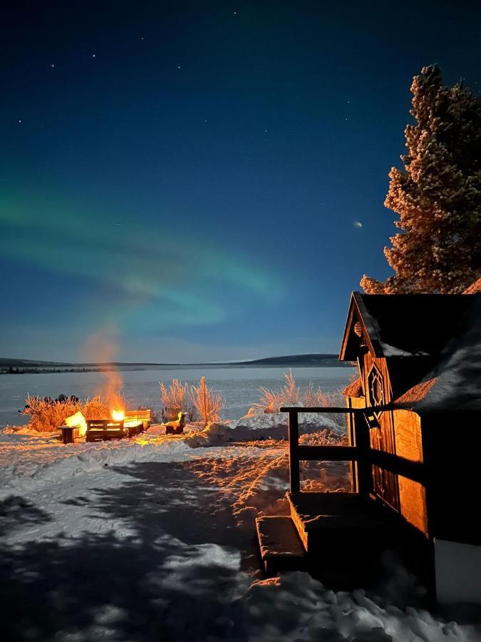 Camp Caroli Hobbit Hut Villa Jukkasjärvi Eksteriør billede