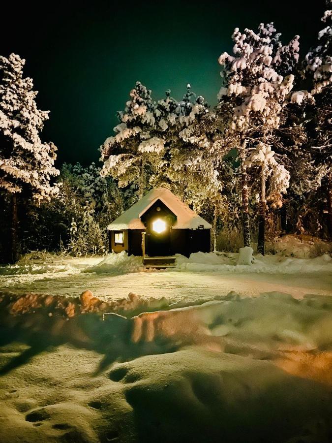 Camp Caroli Hobbit Hut Villa Jukkasjärvi Eksteriør billede