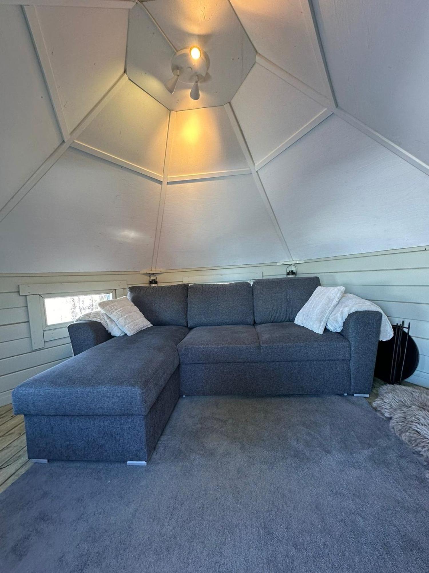Camp Caroli Hobbit Hut Villa Jukkasjärvi Eksteriør billede